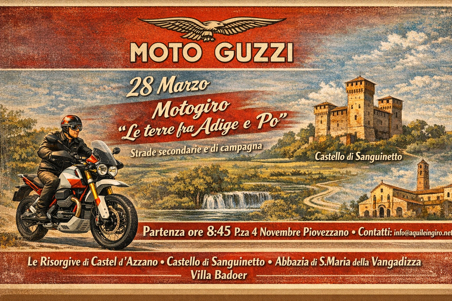 Motogiro 28 Marzo – Le terre fra Adige e Po