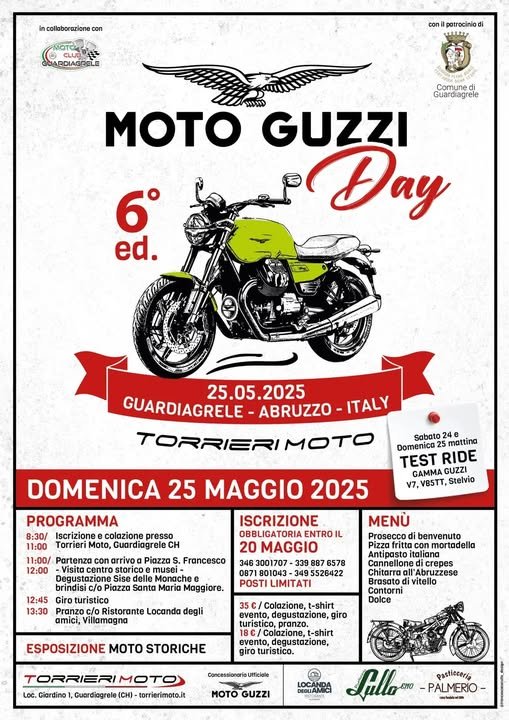 6th Moto Guzzi Day Torrieri Moto, Guardiagrele 2025