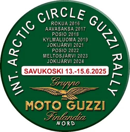 Raduno Int. Guzzi Circolo Artico, Finlandia 2025