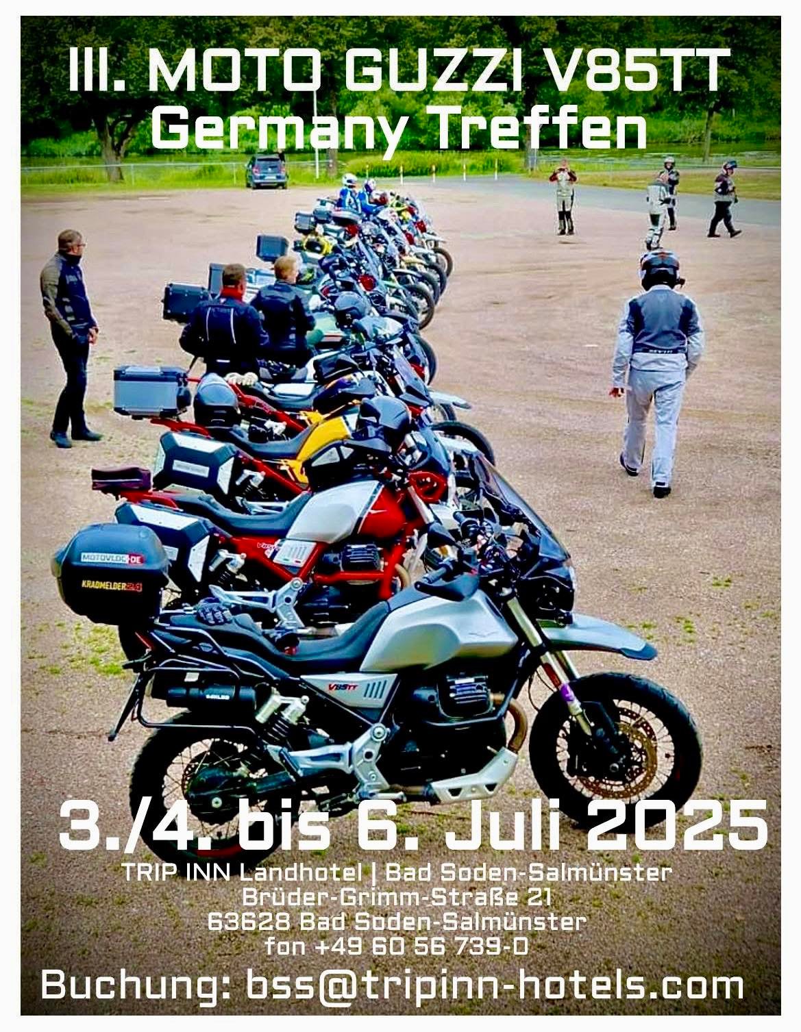 III MOTO GUZZI V85TT Germany Treffen