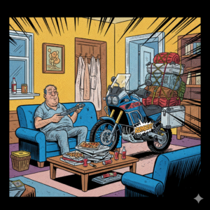Viaggiare in moto davvero: come fate a restare fermi?