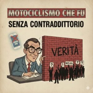 Senza contraddittorio: l’errore del giornalista e il mito di Motociclismo