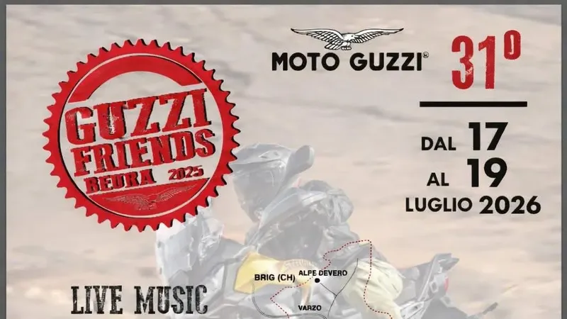 31° Moto Guzzi Friends Beura 2026