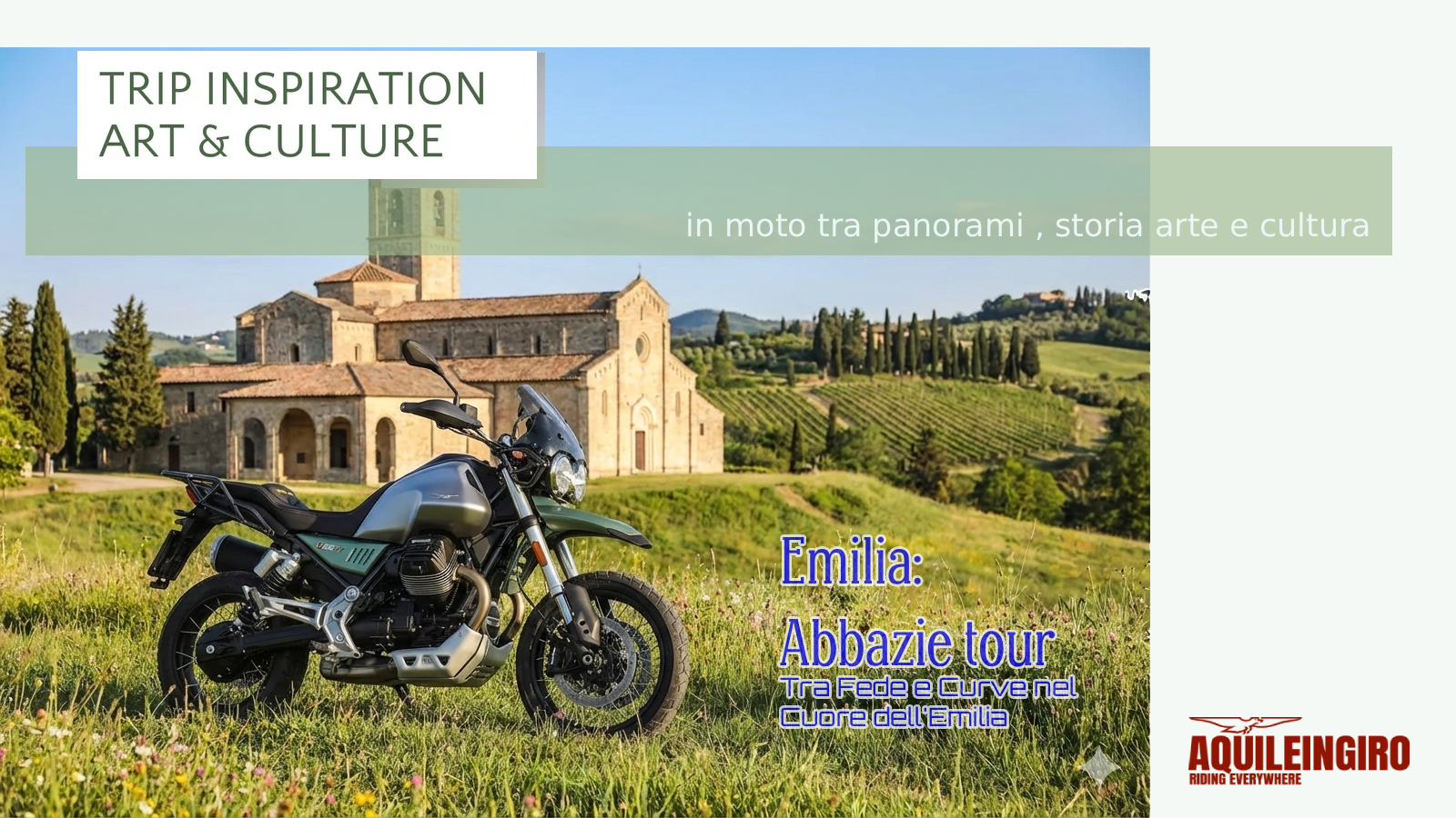 Tra Fede e Curve nel Cuore dell’Emilia 12-13 aprile